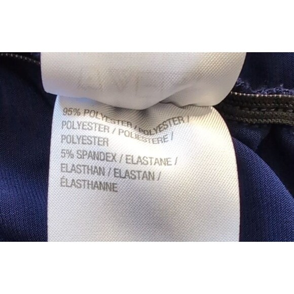 Susan Graver Women’s Size LARGE Navy Liquid Knit Keyhole Neck Dressy Festive Top - Picture 5 of 16